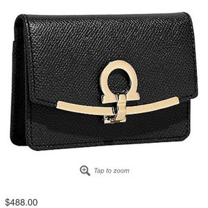 Salvatore Ferragamo card holder.